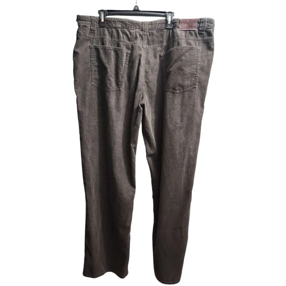 Woolrich Men's Slate Gray(brown) Corduroy Pants Casual‎ Comfort Cotton Size 44